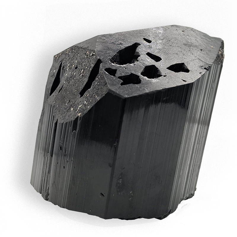 Tourmaline noire de Madagascar, pierre de protection, générateur