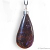 Sugilite en pendentif argent