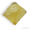 la Fluorite présente ici un cristaloctaédrique.