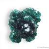 Dioptase amas cristaux