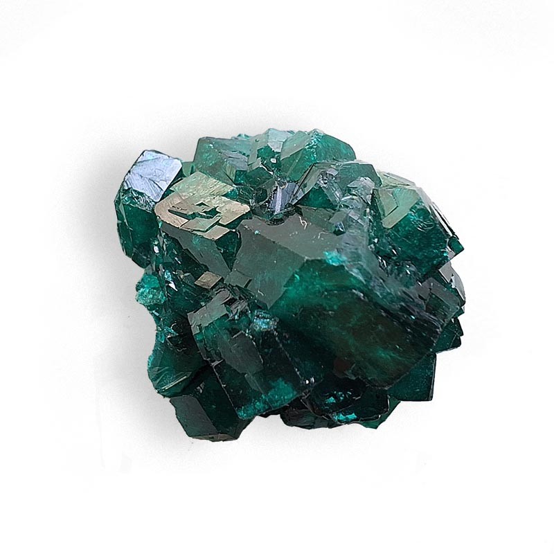 Dioptase amas cristaux