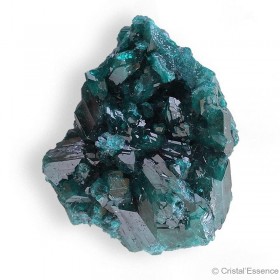 Dioptase amas cristaux