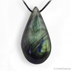 Pendentif Labradorite, protection des projections négatives.