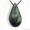 Pendentif Labradorite, protection des projections négatives.
