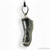Moldavite, en pendentif