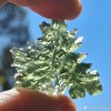 Moldavite de Besednice, très rare, pierre d'ouverture du cœur, d'ouverture à la vie.