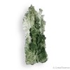 Moldavite de Nesmen Forest, de qualité exceptionnelle, pierre de coeur