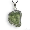 Moldavite, en pendentif