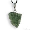 Pendentif Moldavite pierre du chakra du cœur