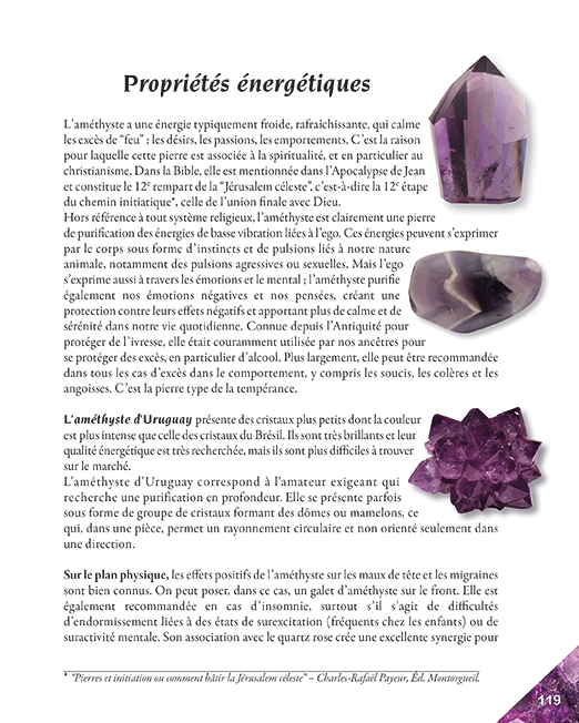 Page 119 livre la quintessence des pierres