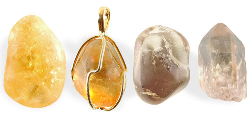 Citrine, pierre de la confiance en soi, Citrine naturelle, pierre pour équilibrer le système digestif