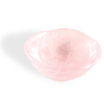 Quartz rose bol