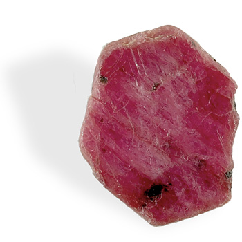 Cristal pierre Rubis pour stimuler l'énergie