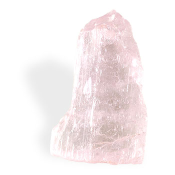 La Kunzite est la pierre typique du coeur